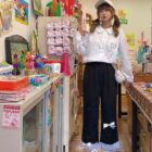 Laced Casual Pants - Kawaii Clothes word2