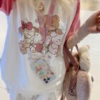 MIKKO Printed Shirt - Harajuku Aesthetic word3