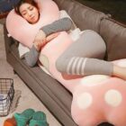 Cute Super Soft Cat Paw Sleeping Pillow word3