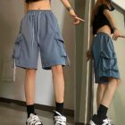 Loose Casual Shorts - Korean Aesthetic word3
