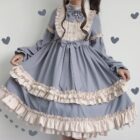 Coco Milkshake Dress - Classic Lolita Aesthetic word3