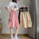 Casual Loose Shorts - Korean Aesthetic word3
