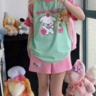 Kawaii Sweet Wishes Tee - Lolita Aesthetic word1