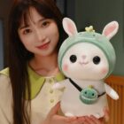 Cotton the Adventurous Rabbit - Kawaii Hatted Bunny Plushie word3