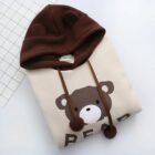Kawaii Harajuku Kuma Bear Hoodie word1