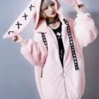 Winter Coat Rabbit Ears – Harajuku Aesthetic word1