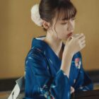 Deep Blue Yukata - Japanese Aesthetic word1