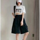 Casual Loose Shorts - Korean Aesthetic word3