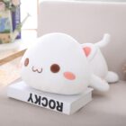 Kawaii Mochi Peach Cat Plushie - Mochi and Goma word1