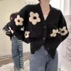 Flower Sweater - Korean Casual Clothes word3