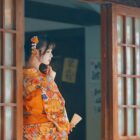 Flower Pattern Summer Yukata - Japanese Aesthetic word3