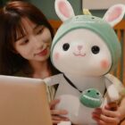 Cotton the Adventurous Rabbit - Kawaii Hatted Bunny Plushie word3