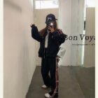 Sports Sweater Set - Korean Aesthetic word1