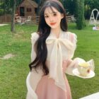 Long Pink Dress - Vintage Aesthetic word1