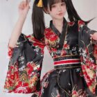Kawaii Short Yukata - Summer Matsuri Aesthetic word3
