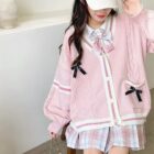 Pretty Bow Sweater - Kawaii Clothes word2
