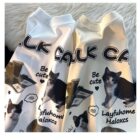 Milk Cat T-Shirt - Cutecore Aesthetic word2