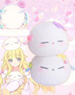 Big Fluff Balls - As Miss Beelzebub Plushie, a soft plush character with a floral accessory.