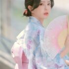 Soft Color Yukata - Japanese Aesthetic word3