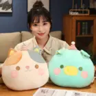 Round Animal Plushies - Hand-warmer Edition word2