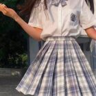 JK Plaid Skirt - Kawaii Clothes word1