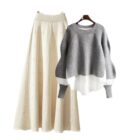 Loose Lazy Style Set - Korean Aesthetic word1