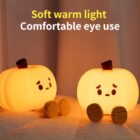 Pumpkin Night Silicone Lamp - Kawaii Halloween word1
