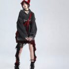 Checkered Skirt - Punk Lolita word1