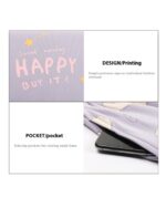 Happy Bear Summer Pajamas featuring a kawaii bear print and side slip pockets.