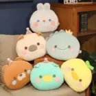 Round Animal Plushies - Hand-warmer Edition word2