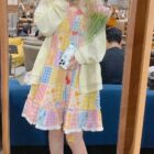 Cute Colorful Dress - Jojifuku Aesthetic word2