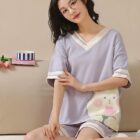 Happy Bear Summer Pajamas - Kawaii Clothes word3