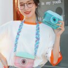 Kawaii Camera Portable Drinking Bottle word2