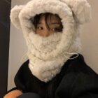 Fluffy Winter Hat - Bear Edition word2