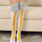 Kawaii Chicken Legs Socks word3