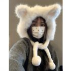 Fox Ears Plush Hat word2