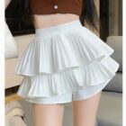 Ballet Style Pleated Skirt - Korean Aesthetic word1