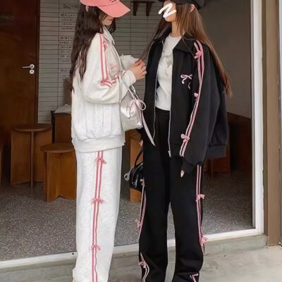 Sports Sweater Set - Korean Aesthetic