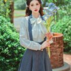 Elegant Literary Girl Set - Cottagecore Aesthetic word1