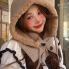 Korean Balaclava Hat - Korean Aesthetic word1