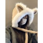 Fox Ears Plush Hat word2