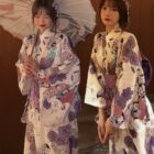 Light Purple Yukata - Japanese Aesthetic word1