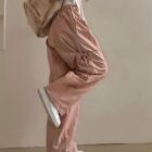 Loose Laced Trousers - Korean Aesthetic word2