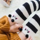 Winter Long Fluffy Socks - Animals Edition word3