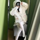 Fluffy Rabbit Ears Hoodie - Kawaii Clothes word3