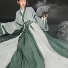 Hanfu Long Dress - Ruqun Jade word2