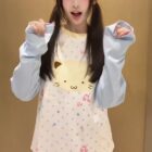 Harajuku Style Cat Sweatshirt - Jojifuku Aesthetic word3