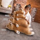 Kawaii Lazy Shiba Plushie word1