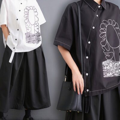 Flower Shirt - Retro Aesthetic