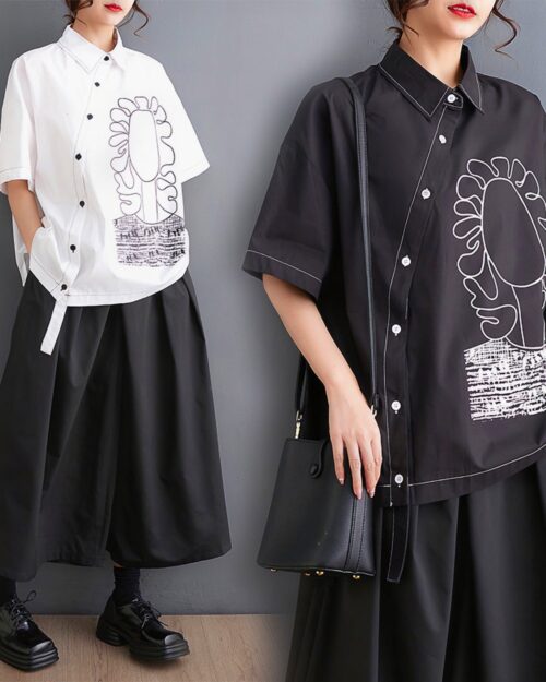 Flower Shirt - Retro Aesthetic